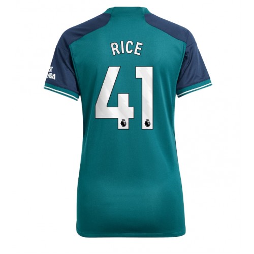 Arsenal Declan Rice #41 Rezervni Dres za Ženska 2023-24 Kratak Rukav